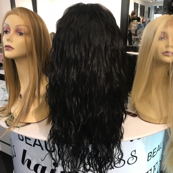 Wig Long Lacefront Black Curly Sexy Wild curls Wig main image 3